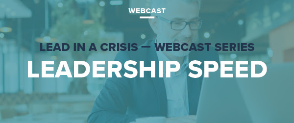 leadership speed webinar